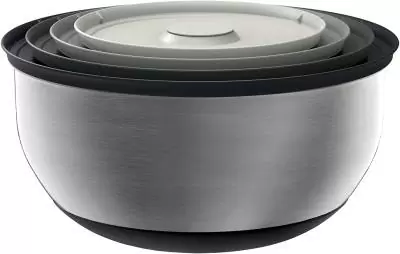 Набор стальных мисок с крышками Joseph Joseph Nest Prep Коллекция 100