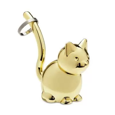 Подставка для колец Umbra Cat ZOOLA, латунь