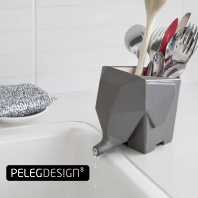 Сушилка для столовых приборов Peleg Design Jumbo, серая