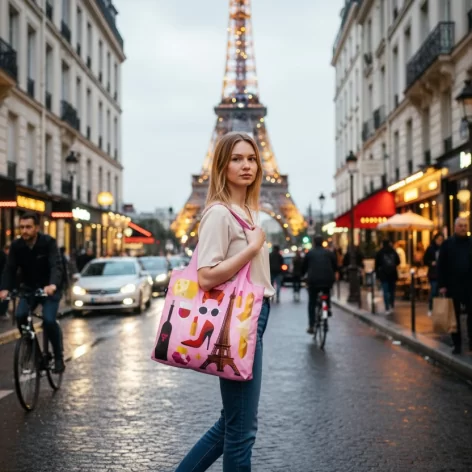 Складная сумка LOQI HEY Paris