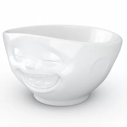 Чаша Tassen Laughing 1 л, белая