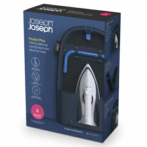Складная гладильная доска Joseph Joseph Pocket Plus с инновационным чехлом