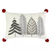 Чехол на подушку enchanted pines из коллекции new year essential