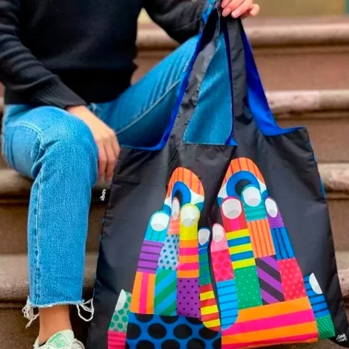 Складная сумка LOQI CRAIG & KARL Don't Look Now