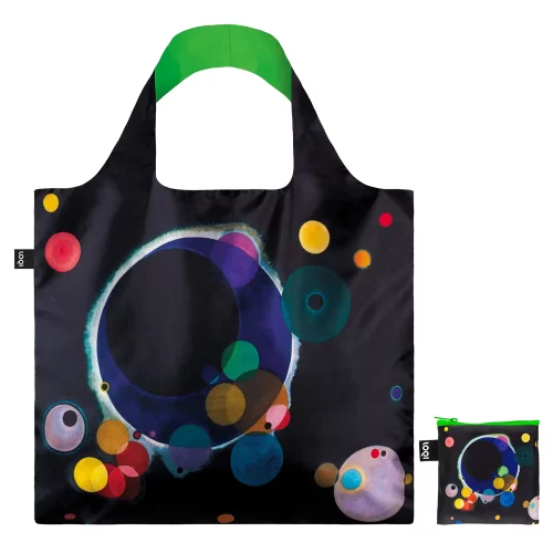 Складная сумка LOQI WASSILY KANDINSKY Several Circles