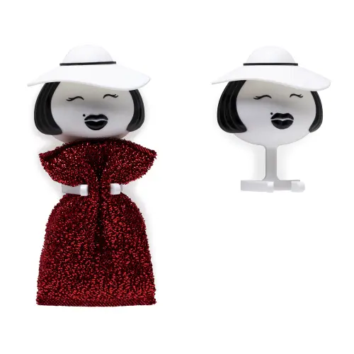 Держатель для губки Peleg Design Mrs. Sponge — кухонный держатель на присоске для раковины и ванны