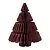 Декор новогодний honeycomb tree бордового цвета из коллекции new year essential