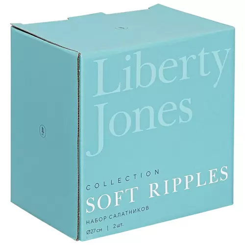Набор салатников Liberty Jones Soft Ripples, Dual Glazing, D16 см, 2 шт