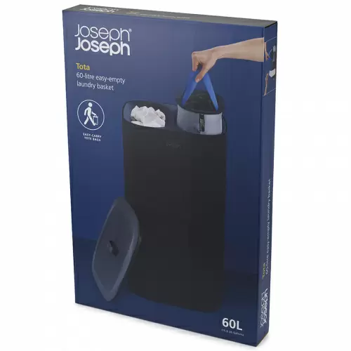 Корзина для белья tota™ 60 л, графит