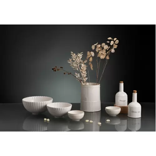 Набор из двух пиал белого цвета из коллекции kitchen spirit, 10см