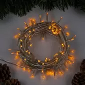 Гирлянда Luazon Lighting «Нить» 10 м, свечение жёлтое