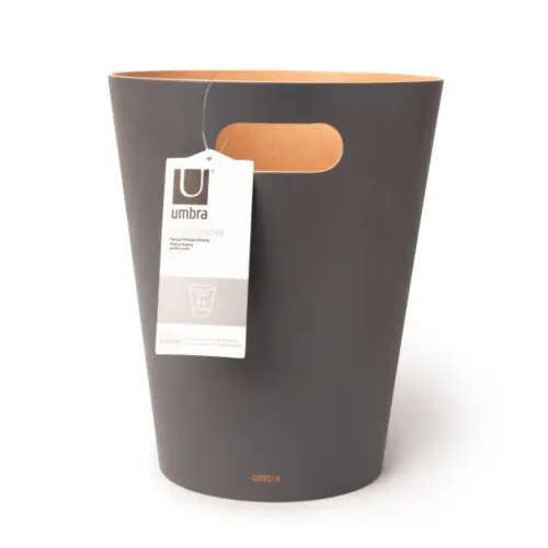 Корзина для мусора Umbra Woodrow, серая