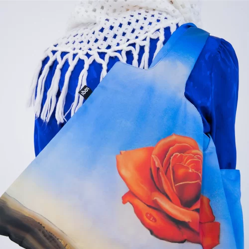 Складная сумка LOQI SALVADOR DALI Meditative Rose