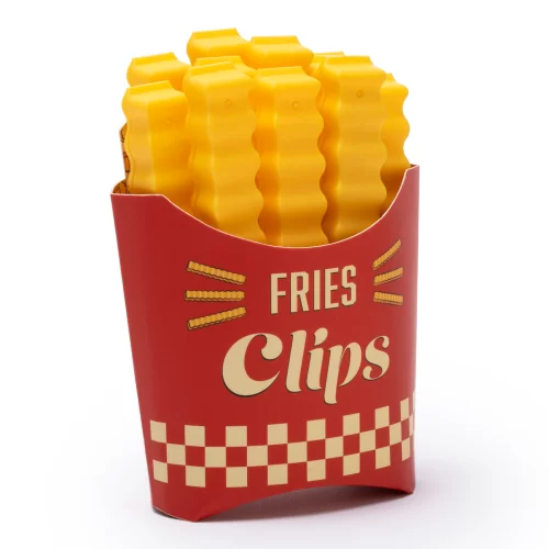 Зажимы для пакетов в магнитной коробке Peleg Design Fries Clips