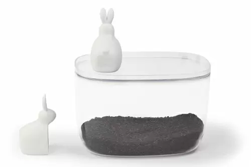 Контейнер с мерной ложкой Qualy Bella Bunny 7 л
