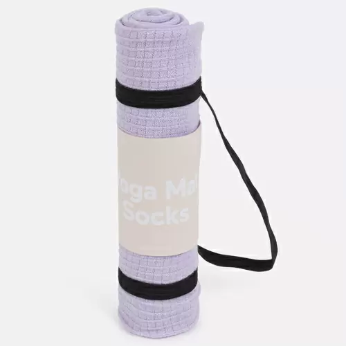 Носки DOIY yoga mat, сиреневые