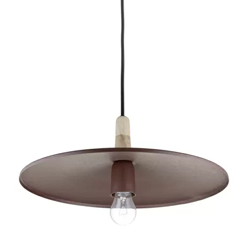 Светильник подвесной mango pyor, D40х13 см, сиреневый
