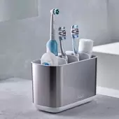 Большой органайзер для зубных щеток Joseph Joseph EasyStore Steel