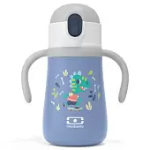Термос детский Monbento MB Stram 360 мл blue dino