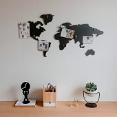 Карта мира магнитная Umbra Mappit Titanium