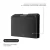 Набор разделочных досок Joseph Joseph Folio Steel Carbon Black, 4 шт с футляром из нержавеющей стали