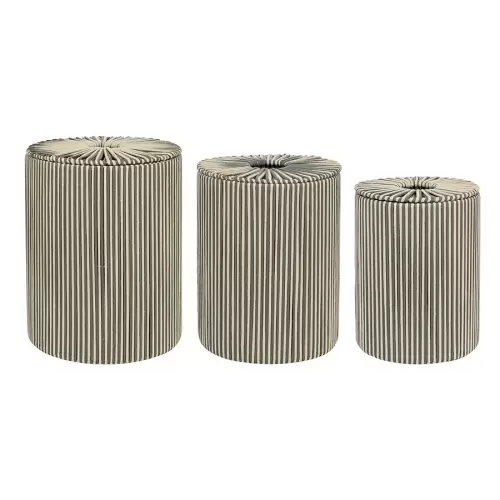 Корзина плетеная dholak grey из коллекции ethnic, размер s