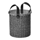 Корзина для хранения sustainable collection, 6 л, черная