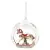 Ёлочная игрушка festive horse из коллекции new year essential Ёлочная игрушка festive horse из коллекции new year essential