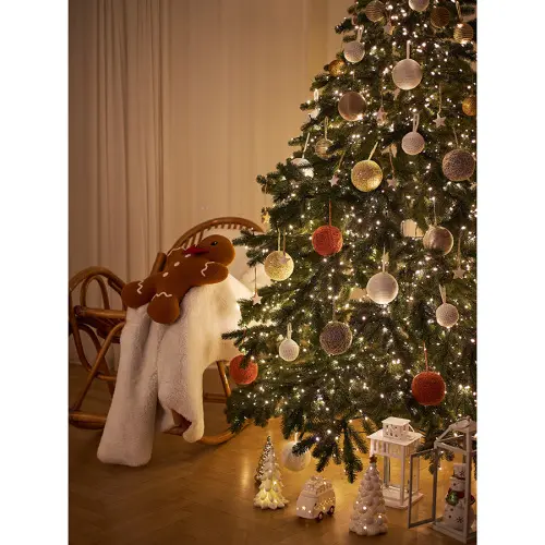 Набор ёлочных украшений white elegance коллекции new year essential, 3 шт.