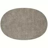 Салфетка подстановочная овальная двухсторонняя Guzzini Fabric, серая