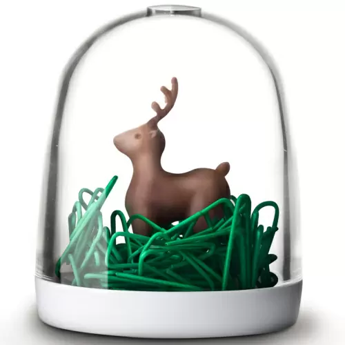 Держатель для скрепок QUALY Deer in the forest