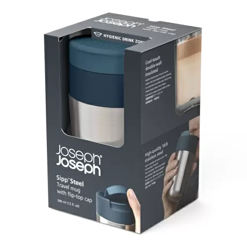 Термокружка Joseph Joseph Sipp Steel 340 мл