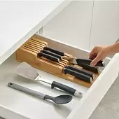 Органайзер для ножей drawerstore bamboo деревянный_УЦЕНКА