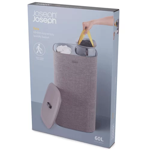Корзина для белья tota™ 60 л, серая