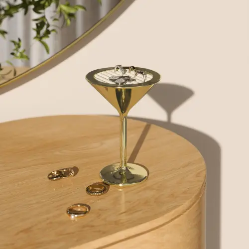 Подставка для колец Umbra Tini Martini, латунь