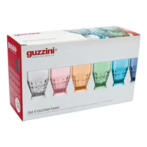 Набор стаканов Guzzini Tiffany, 350 мл, 6 шт.