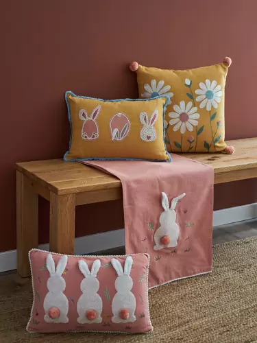 Подушка декоративная funky bunnies из коллекции easter essential, 30х45 см