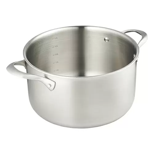Кастрюля с крышкой 3ply etalon, D24 см, 6 л