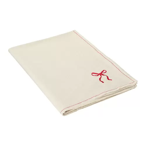 Скатерть fancy bows бежевого цвета из коллекции essential, 180х240 см