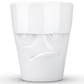 Кружка Tassen Grumpy 350 мл, белая
