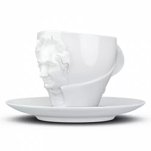 Чайная пара Tassen Talent Goethe 260 мл, белая