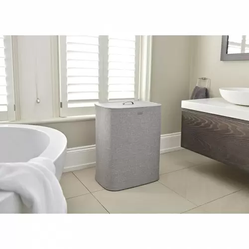 Корзина для белья tota™ 90 л, серая