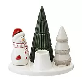 Подсвечник новогодний enchanted forest из коллекции new year essential, 14 см