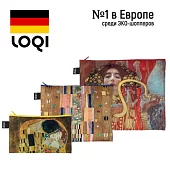 Набор дорожных косметичек LOQI GUSTAV KLIMT