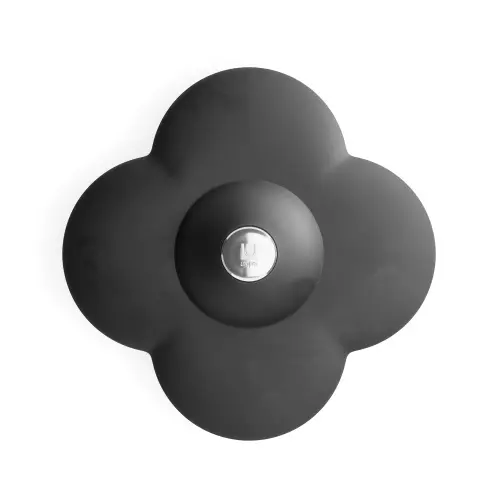 Фильтр-заглушка для слива Umbra Bloom в форме цветка, черный