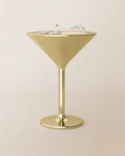 Подставка для колец Umbra Tini Martini, латунь