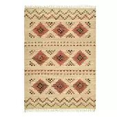 Ковер из шерсти по мотивам башкирских орнаментов из коллекции cultural heritage, 160х230 см
