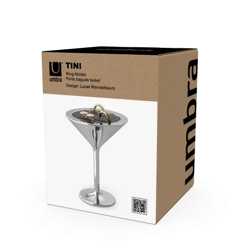 Подставка для колец Umbra Tini Martini, хром