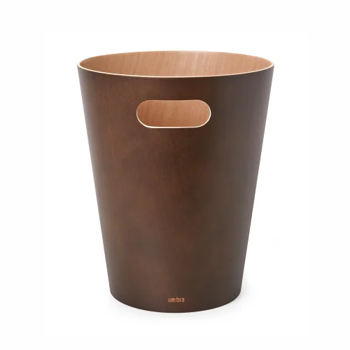 Корзина для мусора Umbra Woodrow, эспрессо