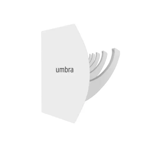 Вешалка настенная Umbra Flip 5 крючков, белая